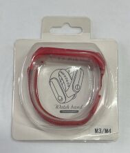 Ремінець для Xiaomi Mi Band 3 / 4 Milanese Loop Purple