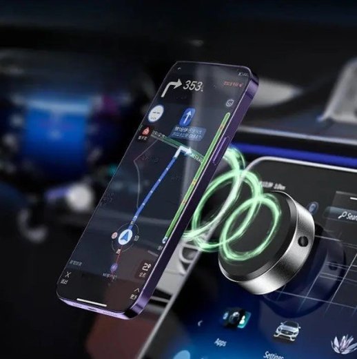 Автомобільний тримач HOCO DCA47 магнітний, чорний