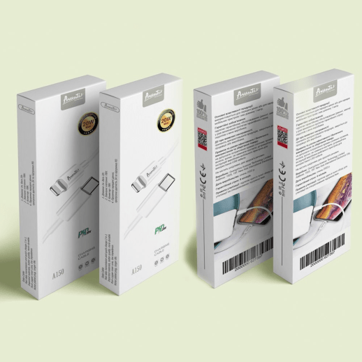 USB Cable Avantis AC-150 PD 20W Type-C to Lighting White