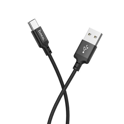 USB кабель HOCO X14 USB - Type-C, 1 метр, чорний