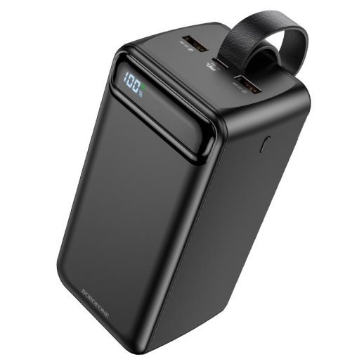 Power Bank Borofone BJ14D PD20W + QC3.0 50000mah ЧОРНИЙ