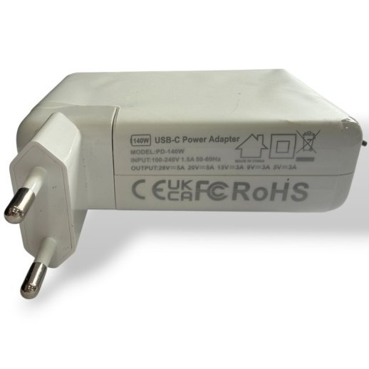 Блок живлення для MacBook APPLE AE140 Type-C PD 140W + кабель Type-C - Type-C, 2 метра