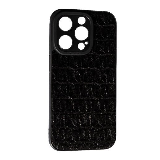 Накладка Leather Case для Apple iPhone 13 Pro Max Кроко