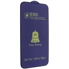 Захисне скло 4S DIAMOND ESD FOUR STRONG APPLE iPhone 14 PRO MAX | 15 PLUS | 16 PLUS