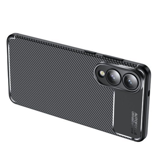 Накладка Tpu Carbon для Samsung S25 Edge Black