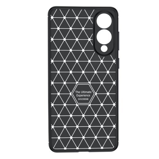 Накладка Tpu Carbon для Samsung S25 Edge Black