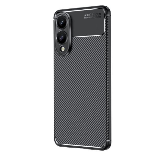 Накладка Tpu Carbon для Samsung S25 Edge Black