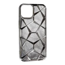 Накладка Abstraction Color для Apple iPhone 14 Silver