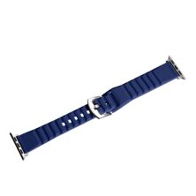 Ремінець Slim Ribbed Band для Apple Watch 42/44/45/49 mm Dark Blue