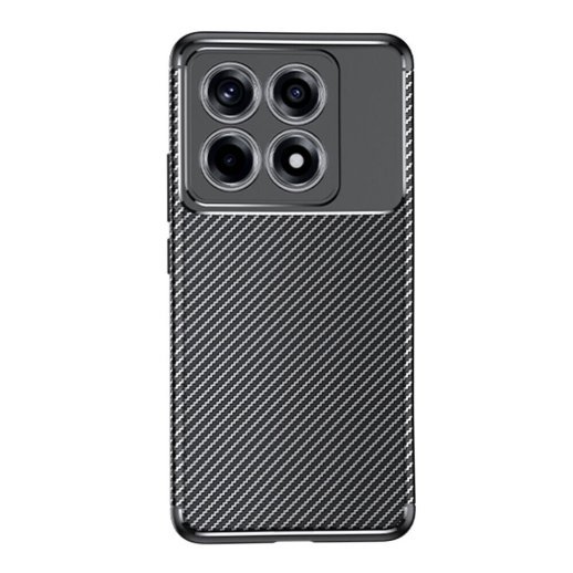 Накладка Tpu Carbon для Xiaomi 14T Black