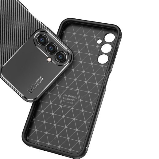 Накладка Tpu Carbon для Samsung S24 Black
