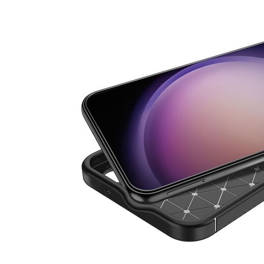Накладка Tpu Carbon для Samsung S24 Black