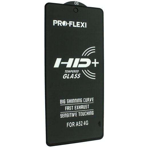 Захисне скло PRO-FLEXI HD+ SAMSUNG A525 Galaxy A52 2021 ЧОРНИЙ