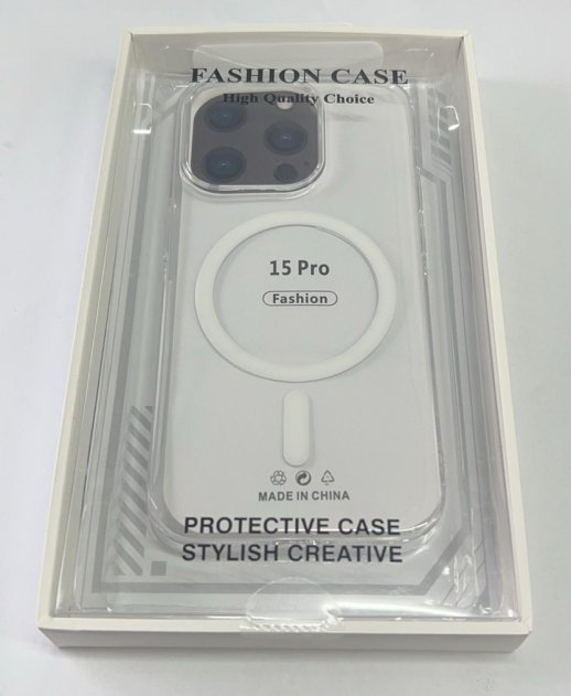 Ultra thin plastic for Apple Iphone 15 Pro with Magsafe