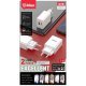 Мережевий зарядний пристрій INKAX CD-98 2.4A | 2 USB port + USB кабель Type-C для Android