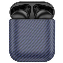 Бездротові навушники HOCO EW41 Plus, з карбоновим покриттям, темно-синій