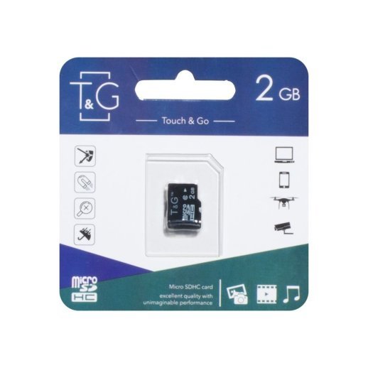 Карта Памяти T&G MicroSDHC 2gb 4 Class Чёрный