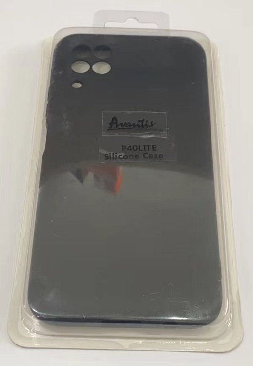 Avantis Full Silicone Case Huawei P40 Lite 4G / Nova 6SE / Nove 7i Black