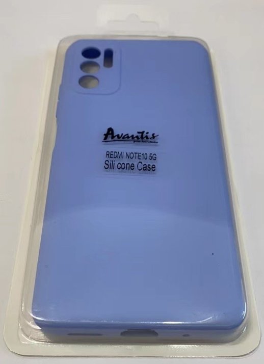 Avantis Full Silicone Case Xiaomi Redmi Note 10 5G / M3 Pro Lilac Pride