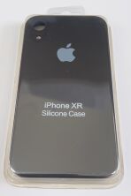 Чохол Silicone Case Copy Apple iPhone Xr Square Black 01