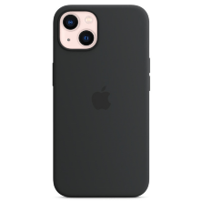 Silicone Case Original With MagSafe and Splash Screen Apple iPhone 13 Mini Midnight