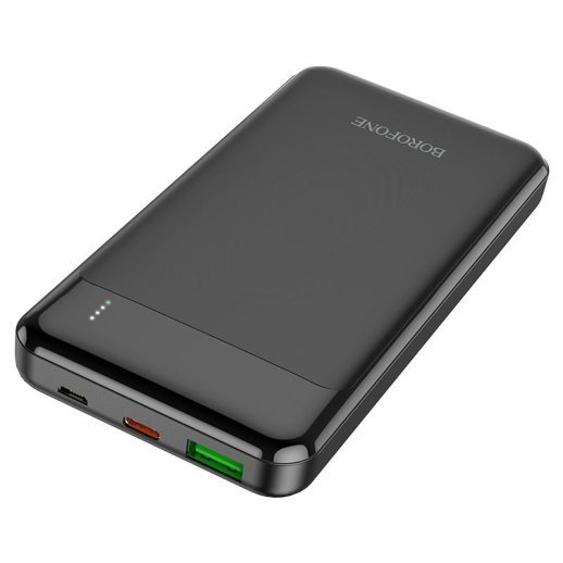 Power Bank Borofone BJ19 PD20W + QC3.0 10000mah ЧОРНИЙ