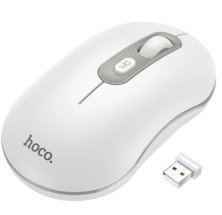 Мишка бездротова HOCO GM21 бiло-сiра
