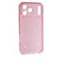 Силіконовий чохол Clear Shine для Apple iPhone 17 Pro Max Pink