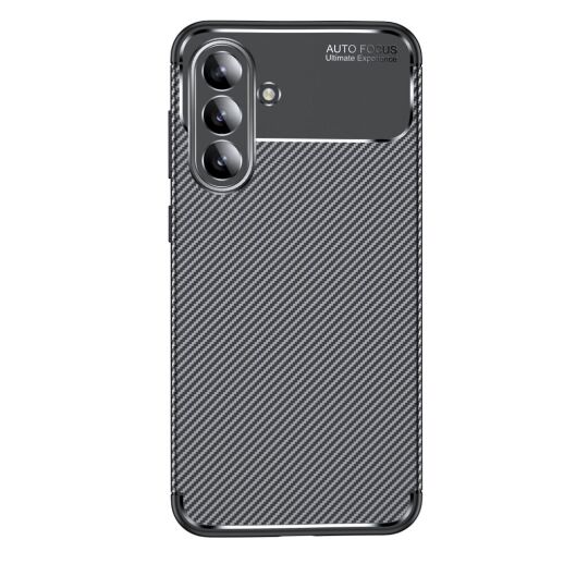 Накладка Tpu Carbon для Samsung A36 Black