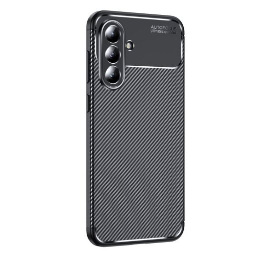 Накладка Tpu Carbon для Samsung A36 Black