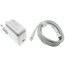 Блок живлення для MacBook APPLE AE30 Type-C PD 30W 20V 1.5A + кабель Type-C - Type-C, 2 метри