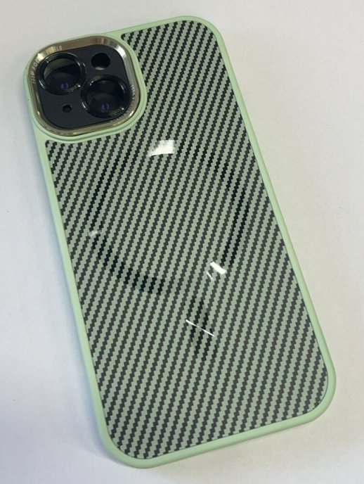 Case Carbone Shield Magsafe  for Apple Iphone 15 Grey