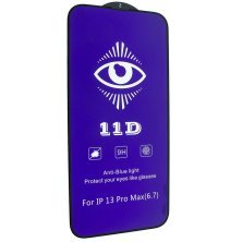 Захисне скло 11D BLUE LIGHT APPLE iPhone 14 PLUS / 13 PRO MAX 6,7" ЧОРНИЙ