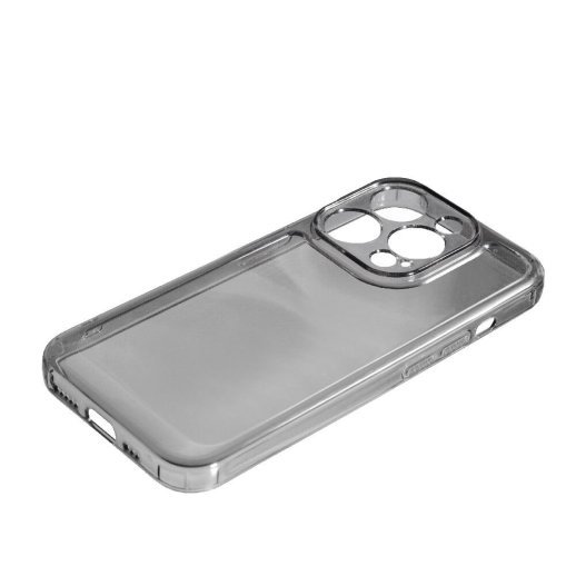 Силікон Space Grey для Apple iPhone 15 Pro Transparent