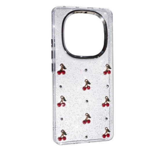 Накладка Glue Case Hit для Xiaomi Redmi Note 14 Pro (4G) Cherry