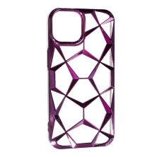 Накладка Abstraction Color для Apple iPhone 14 Violet