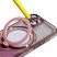 Накладка TPU With Stand для Apple iPhone 15 Pink