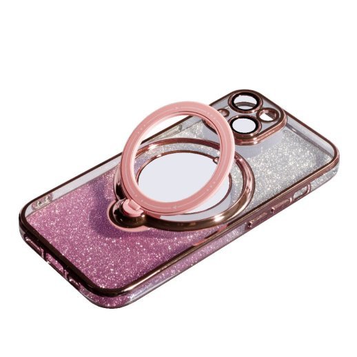 Накладка TPU With Stand для Apple iPhone 15 Pink