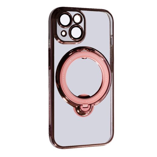 Накладка TPU With Stand для Apple iPhone 15 Pink
