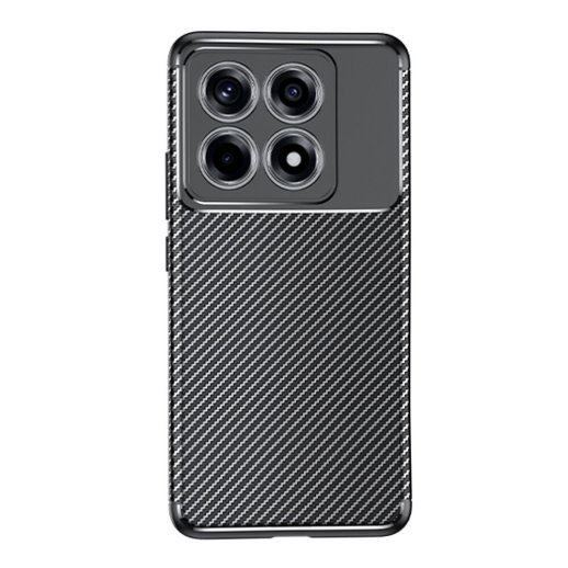 Накладка Tpu Carbon для Xiaomi 14T Pro Black