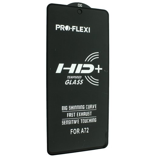 Захисне скло PRO-FLEXI HD+ SAMSUNG A725 Galaxy A72 2021 ЧОРНИЙ