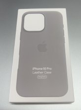 Чехол Leather Case Apple Iphone 16 Pro  MagSafe