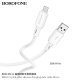 USB кабель BOROFONE BX94 Crystal color silicone charging data USB - micro USB