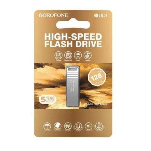Флешка BOROFONE BUD1 128Gb