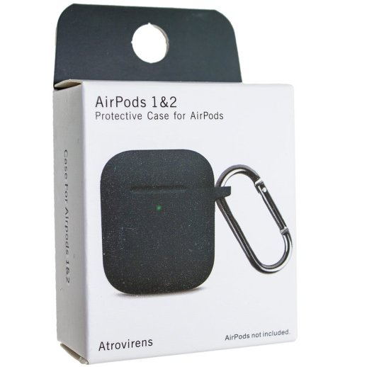 Чохол для AIRPODS 1/2 з КАРАБІНОМ (NEW)