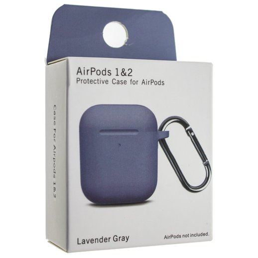 Чохол для AIRPODS 1/2 з КАРАБІНОМ (NEW)