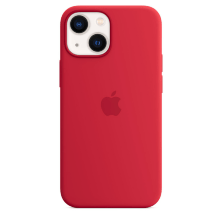 Silicone Case Original With MagSafe and Splash Screen Apple iPhone 13 Mini Red