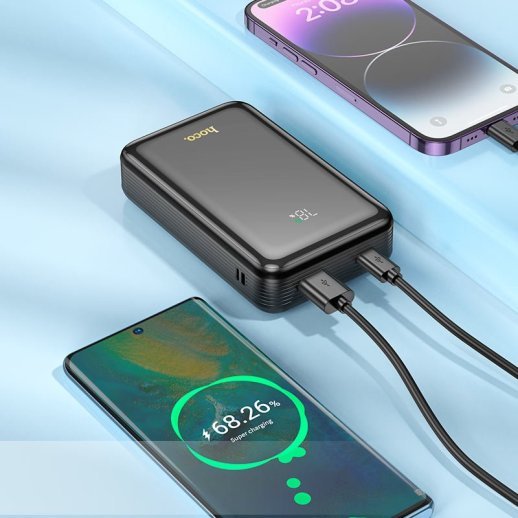 Power Bank HOCO Q21A PD20W+22,5W 20000 mAh чорний
