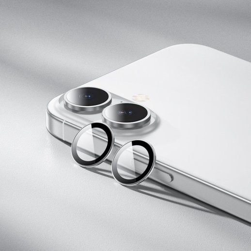 Скло для камери HOCO V15 APPLE iPhone 16 | iPhone 16 PLUS, СТАЛЕВИЙ