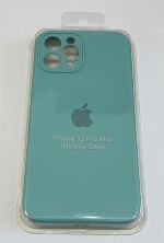 Чохол Silicone Case Copy Apple iPhone 12 Pro Max Square Mist Blue, 03